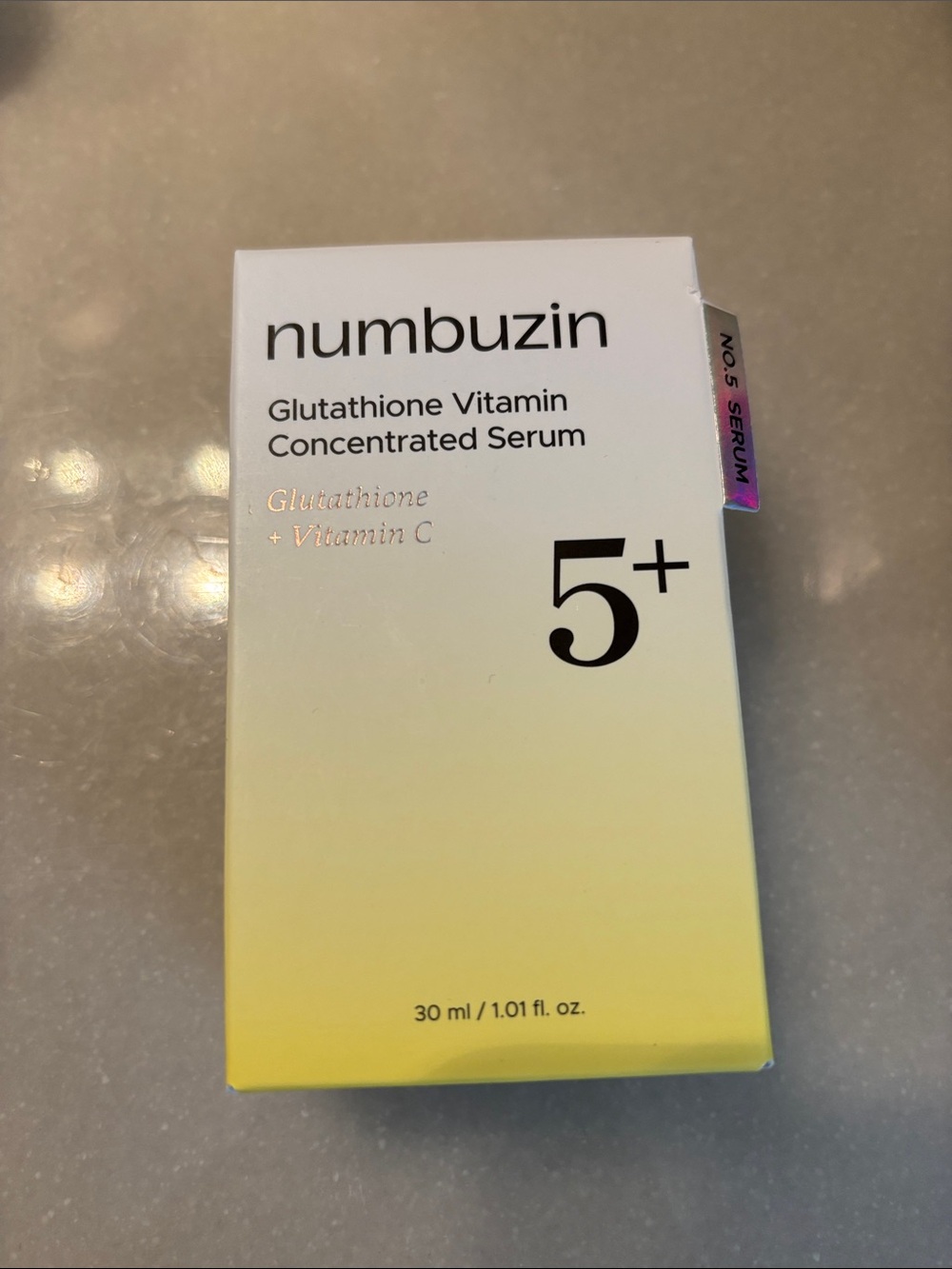 Numbuzin No.5+ Glutathione Vitamin Concentrated Serum